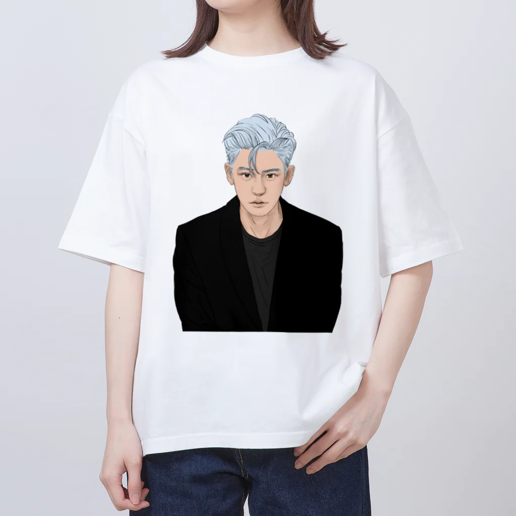 Hoai.art.jpのEXO PARK CHANYEOL fanart  オーバーサイズTシャツ