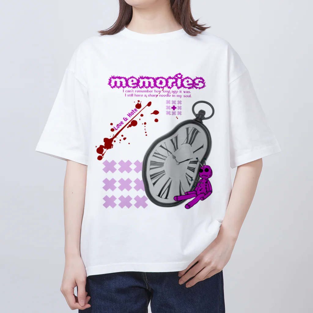 ㌍のるつぼのmemories Oversized T-Shirt