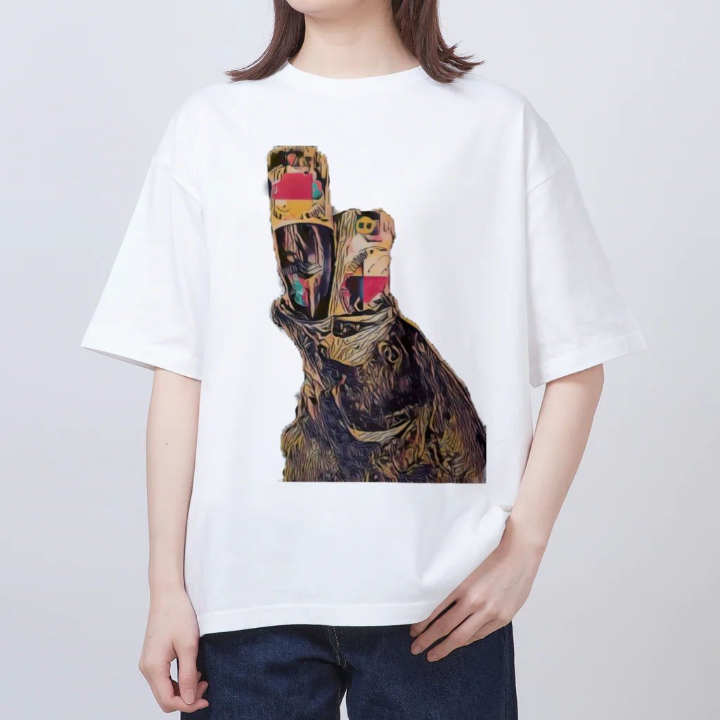 kfcj-kのヒラメ　９４cm記念 Oversized T-Shirt