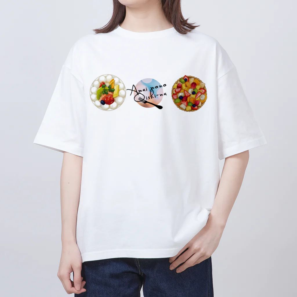 OFFICE Y'Sの贅沢ケーキ2種セット Oversized T-Shirt