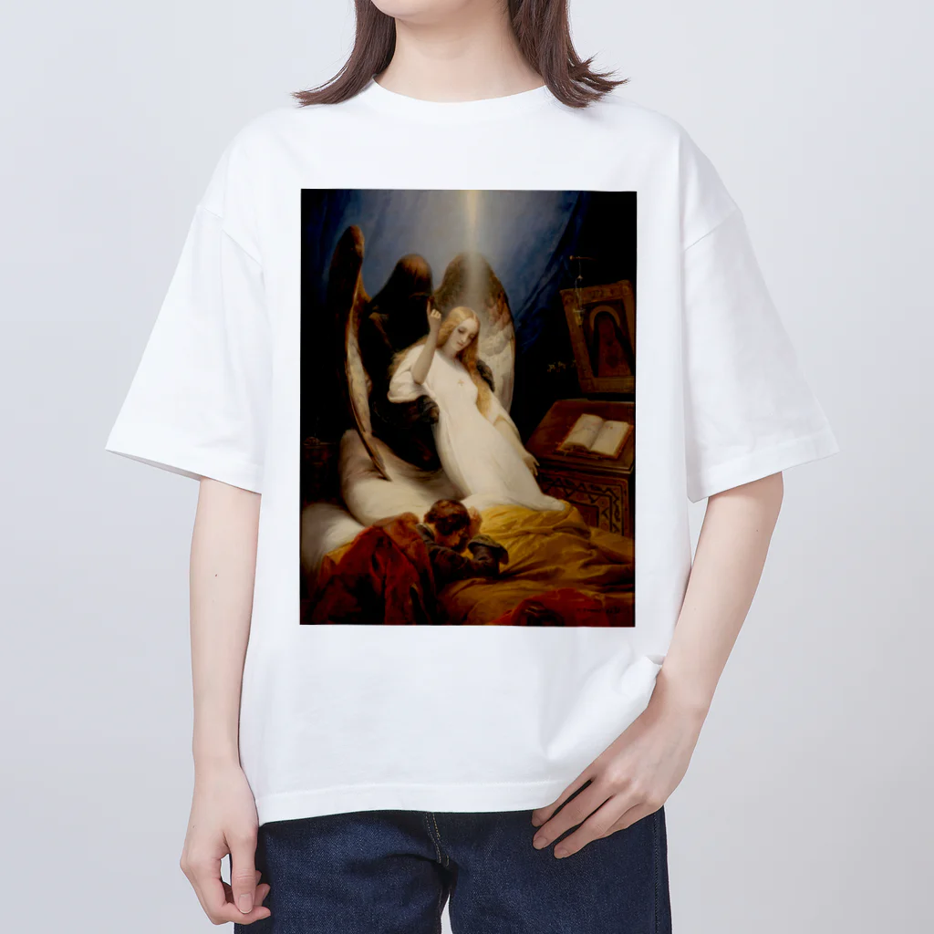 世界美術商店の死の天使 / Angel of the Death Oversized T-Shirt