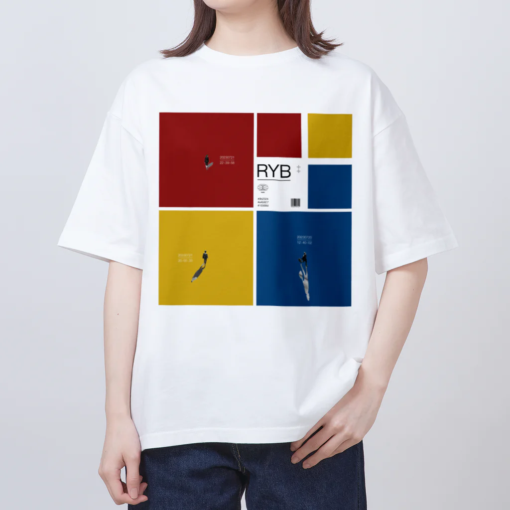 津口達のRYB Oversized T-Shirt