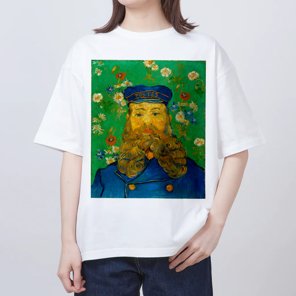 世界美術商店の郵便配達人ジョゼフ・ルーラン / Portrait of Joseph Roulin Oversized T-Shirt