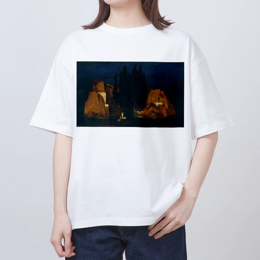 世界美術商店の死の島 (第2ヴァージョン) / Isle of the Dead (2th version)  オーバーサイズTシャツ