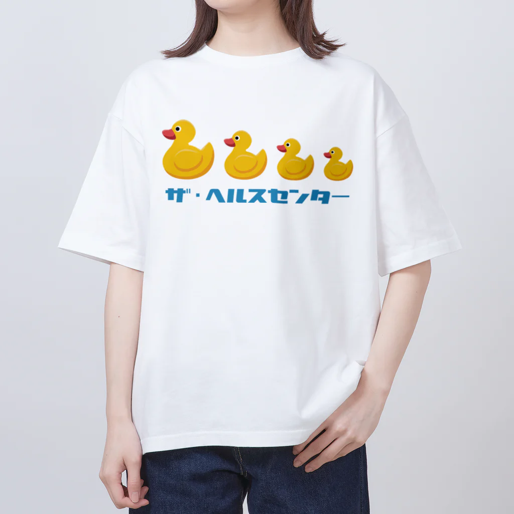 温泉グッズ@ブーさんとキリンの生活のザ・ヘルスセンター オーバーサイズTシャツ