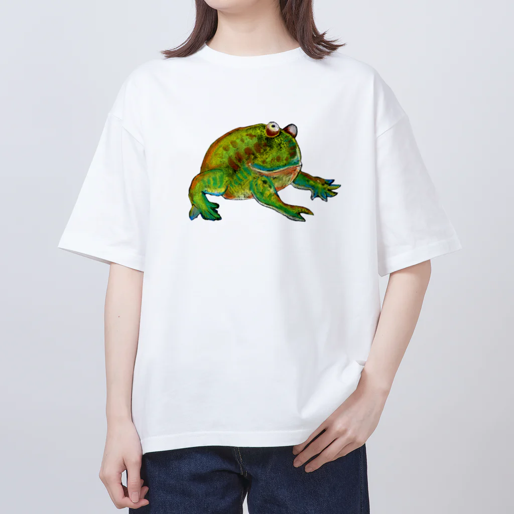 SANRED SHOPのマルメタピオカガエル オーバーサイズTシャツ