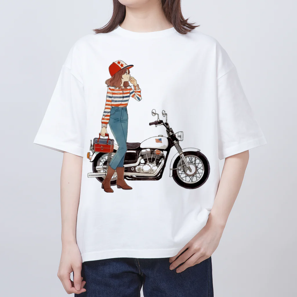 桜音ことこ企画のお気に入りのバイク Oversized T-Shirt