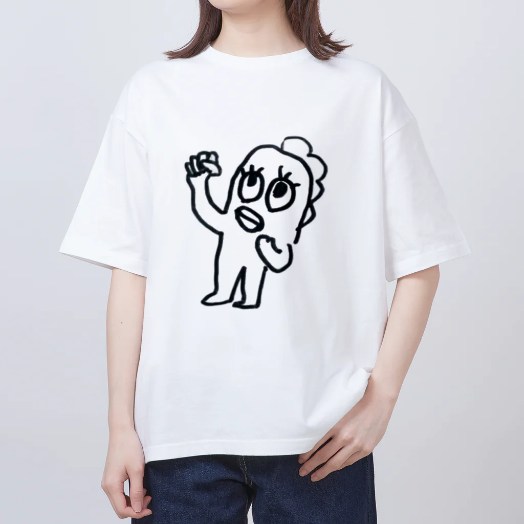 @Pori5n_のKYOURYU オーバーサイズTシャツ