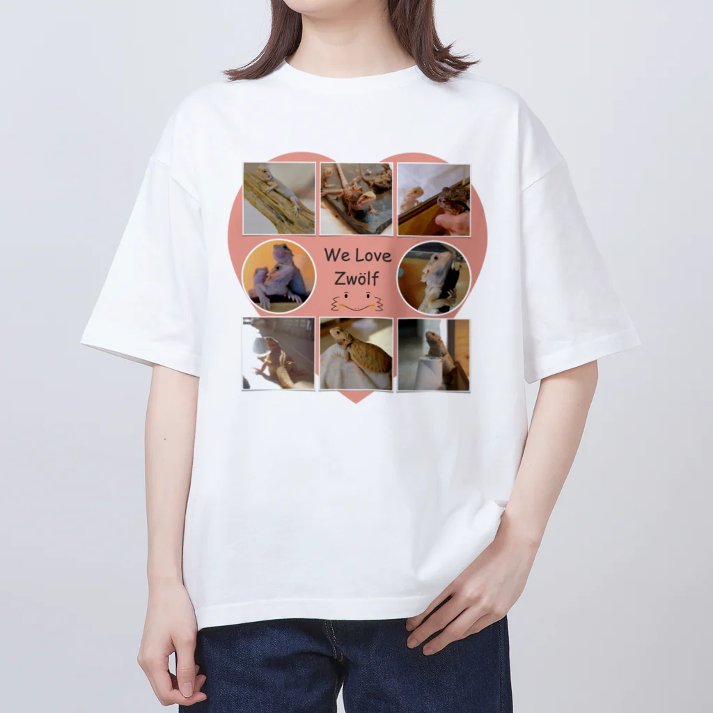 フトアゴのすけさん。のWe love つべちゃん オーバーサイズTシャツ