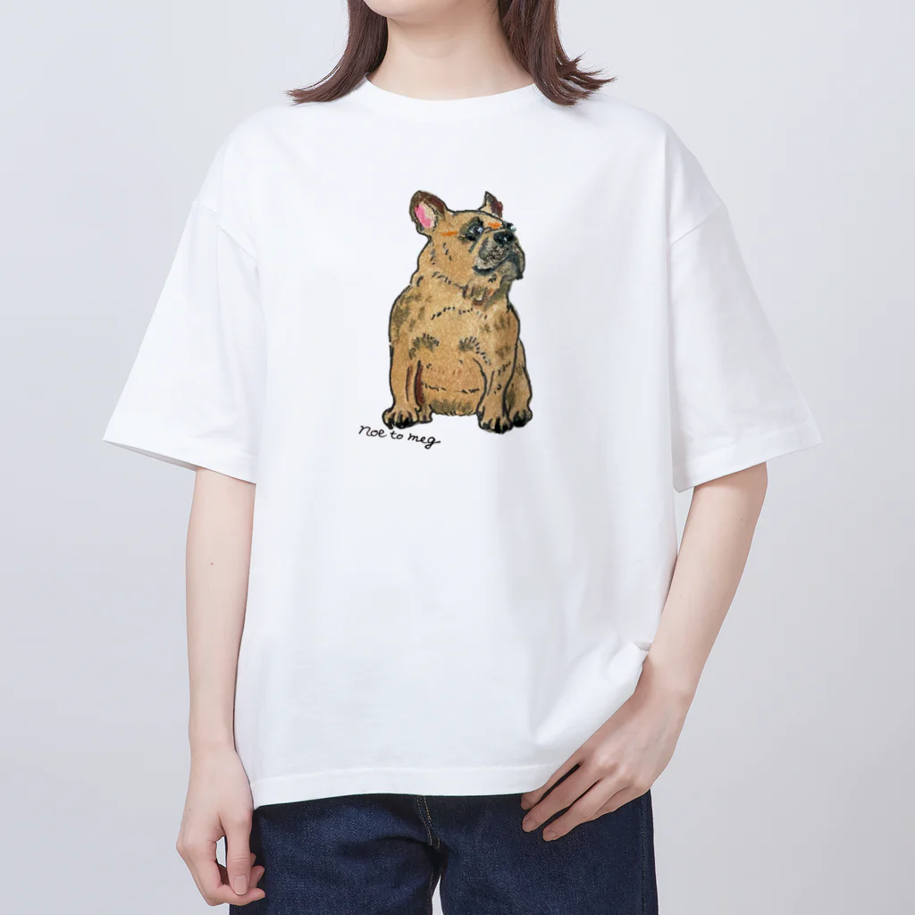 noe_to_meg (ノエとめぐ)のきょろりフォーンブヒ Oversized T-Shirt