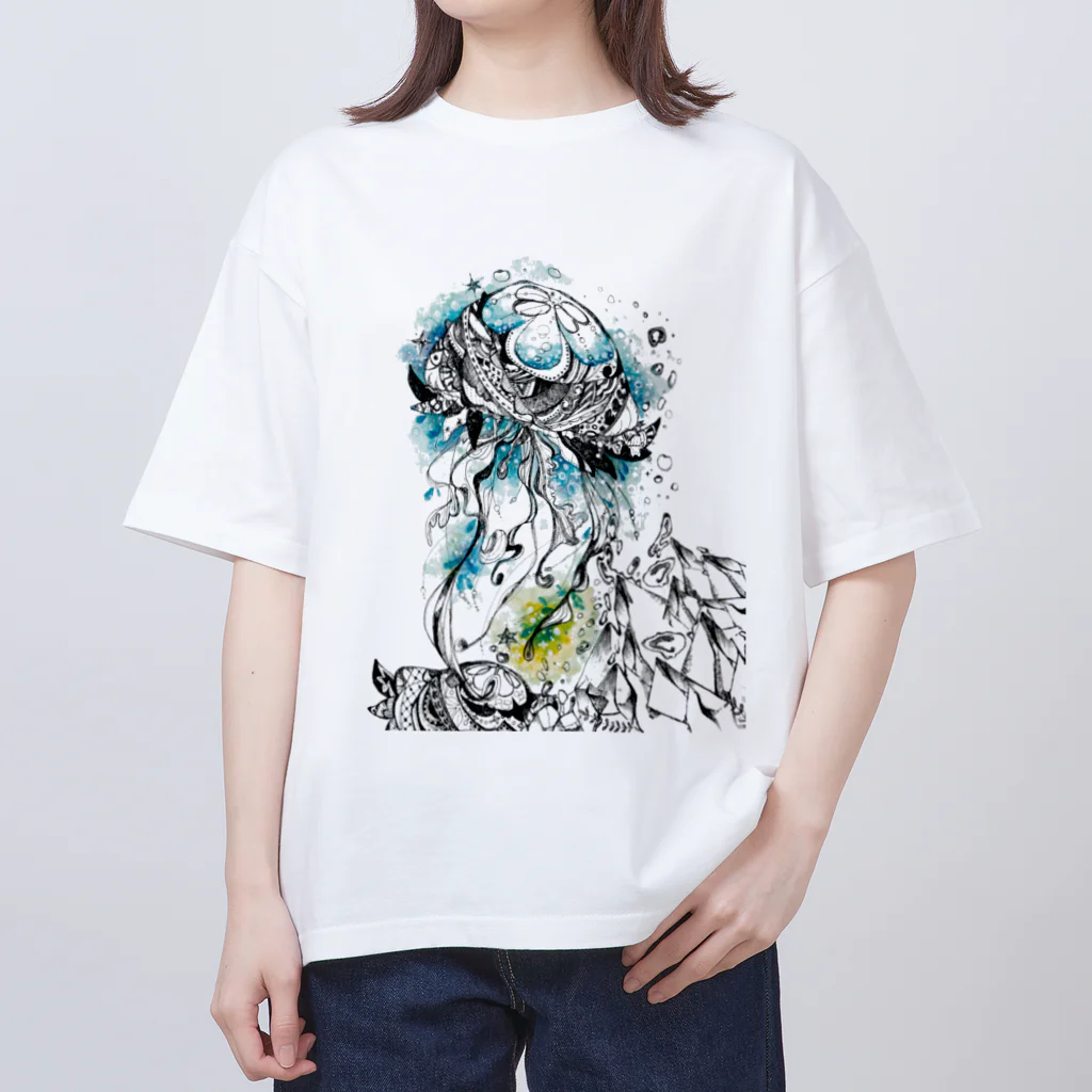 きのこのおうちのくらげくん オーバーサイズTシャツ