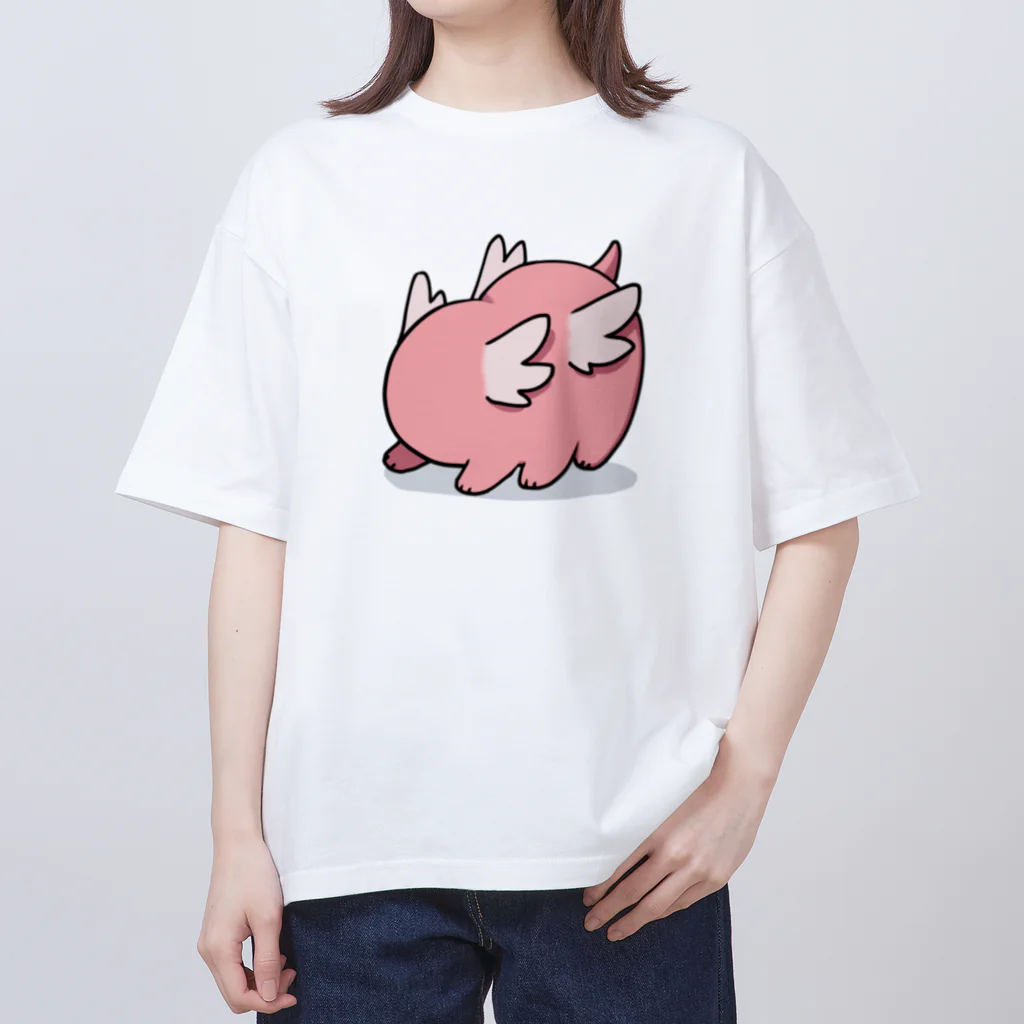 かどた’ｓブランドの山海経のあいつ（渾沌・帝江） Oversized T-Shirt