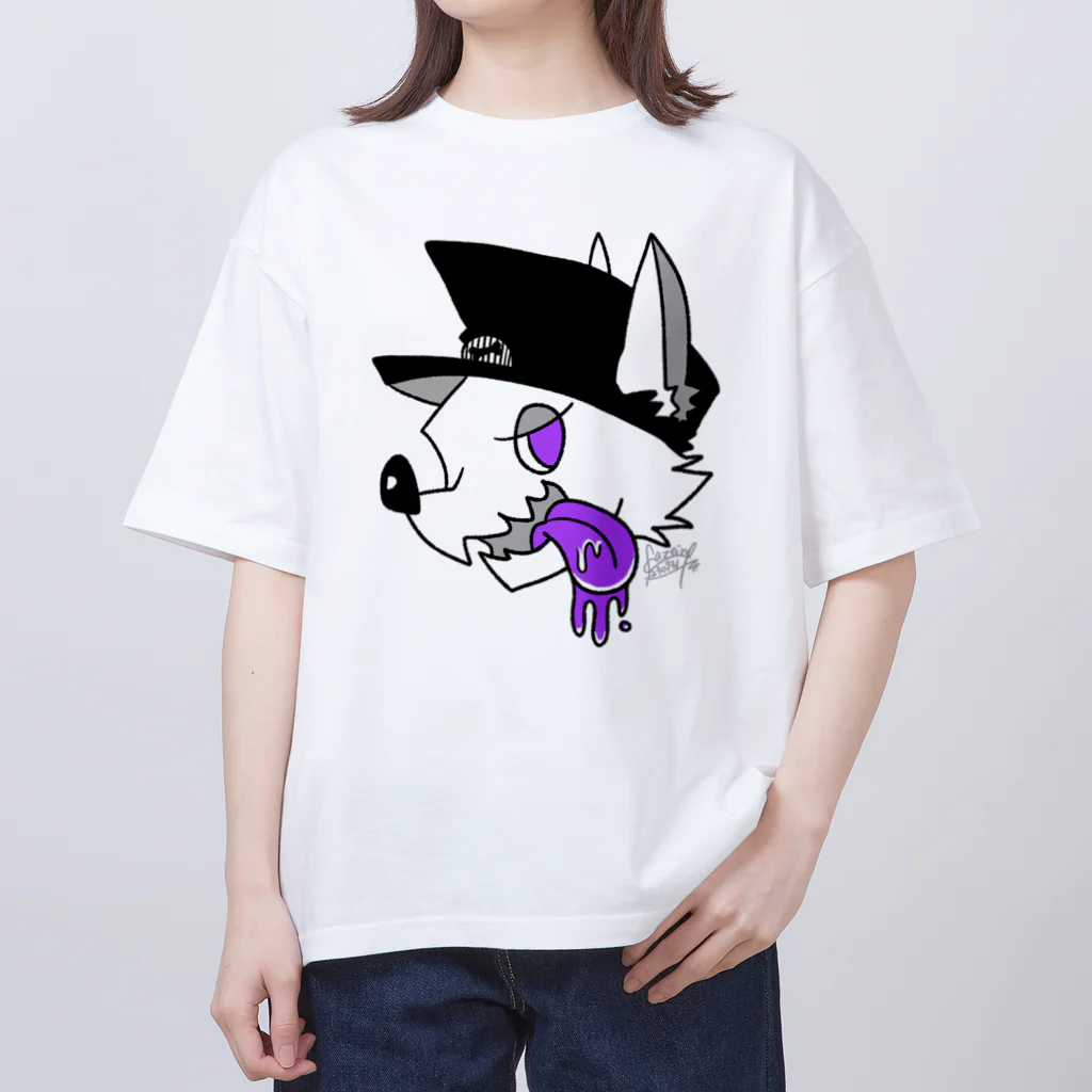 Liliac.maniacのPOLICE DOG オーバーサイズTシャツ