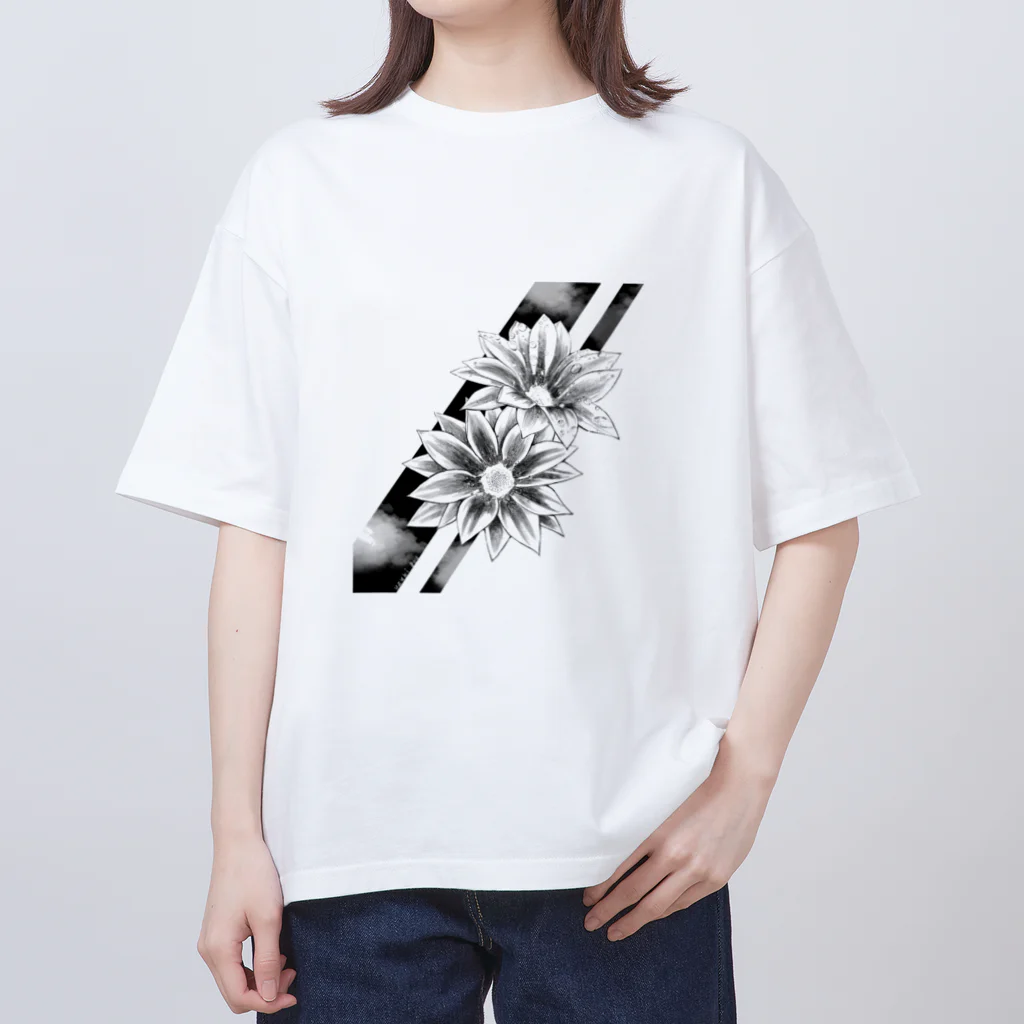 ごうの庭の花 オーバーサイズTシャツ