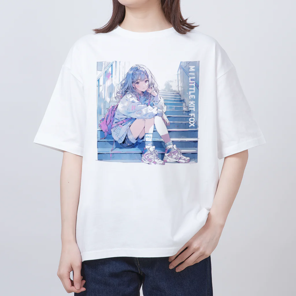 みゆみん@YouTuber ／M|Little Kit FoxのReunion Tシャツ オーバーサイズTシャツ