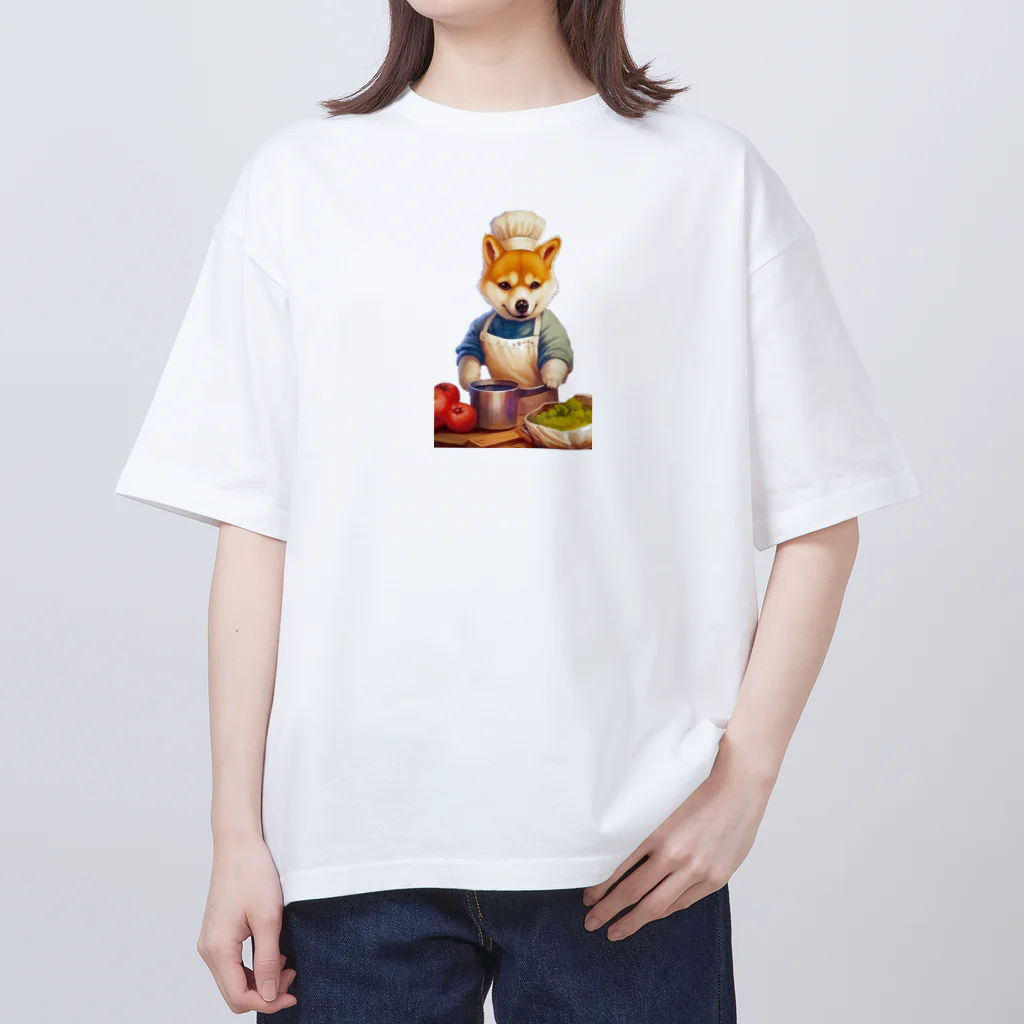 桜音ことこ企画の柴のレストランv2 Oversized T-Shirt