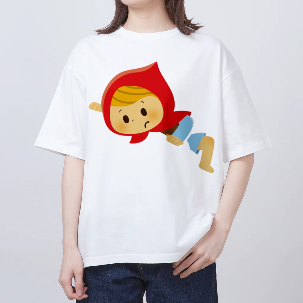 めばえるやのクライムずきんちゃん オーバーサイズTシャツ