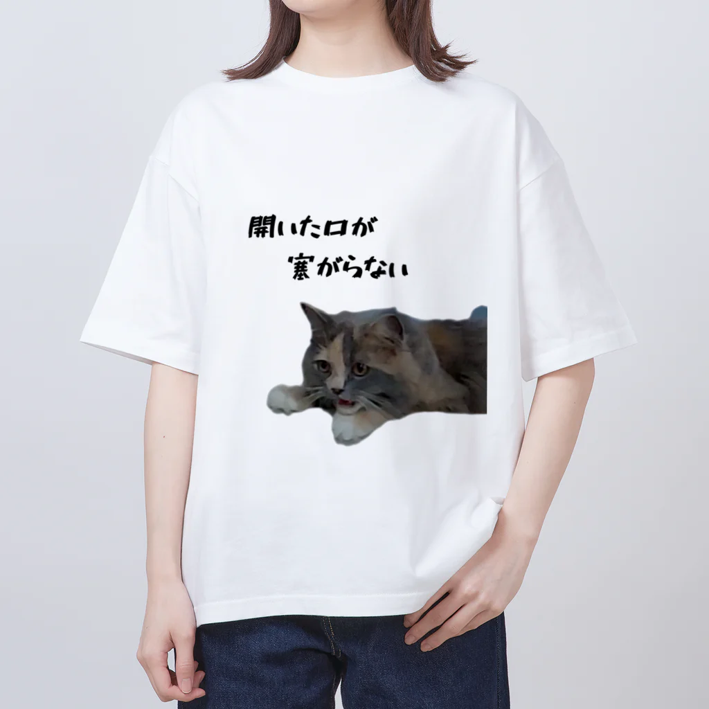 munteaのちろねこ オーバーサイズTシャツ