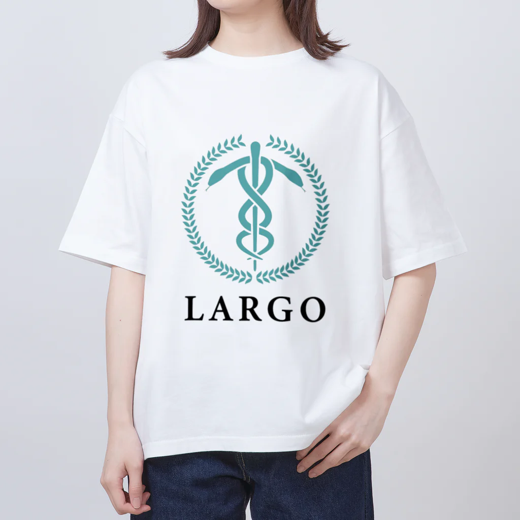 NPO法人LARGOのNPO法人LARGO 公式ロゴアイテム オーバーサイズTシャツ