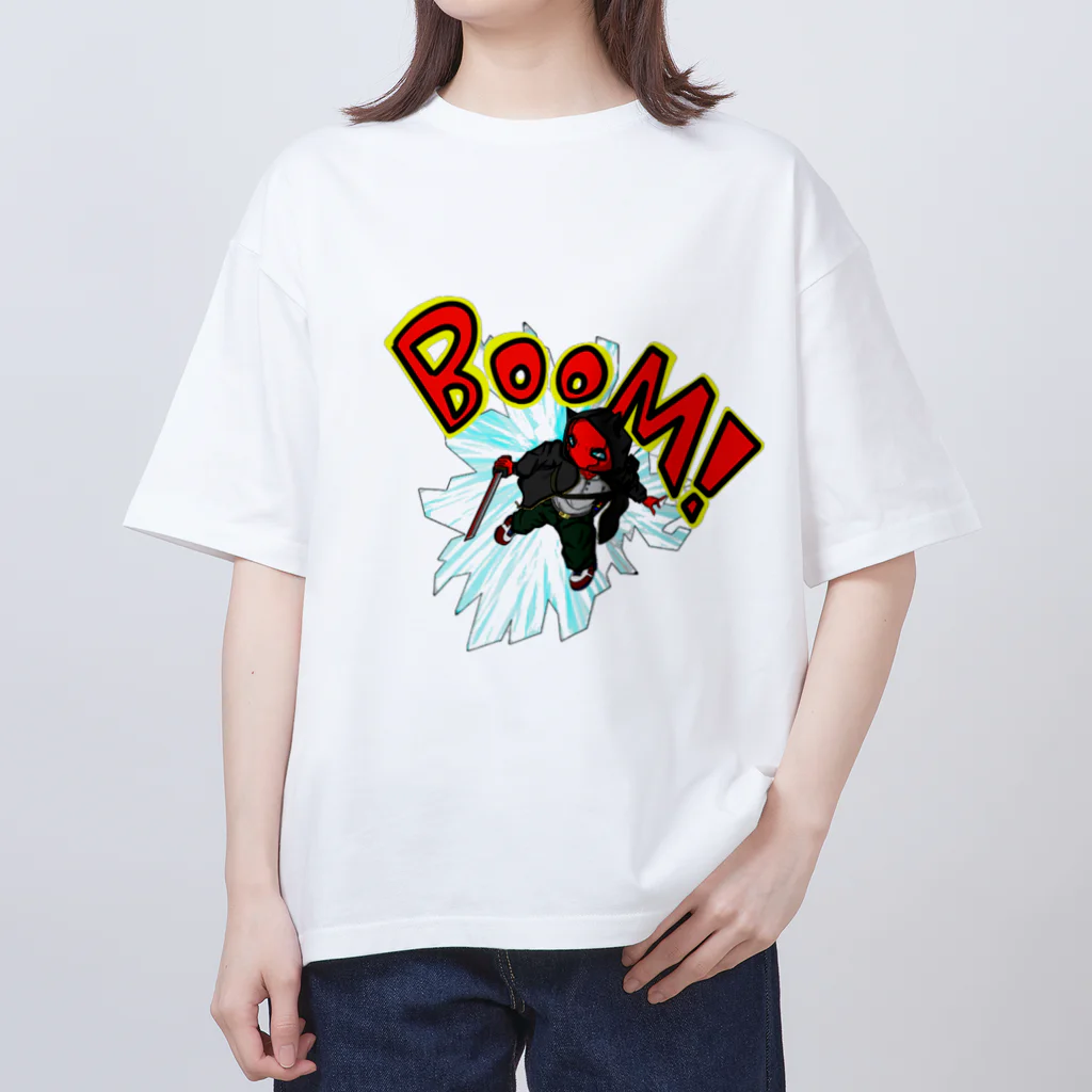 🕷Ame-shop🦇のBOOM! オーバーサイズTシャツ