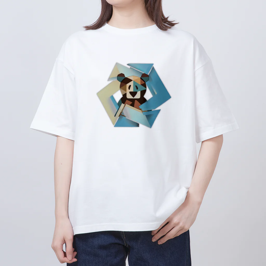 yumaのbear くま1 オーバーサイズTシャツ