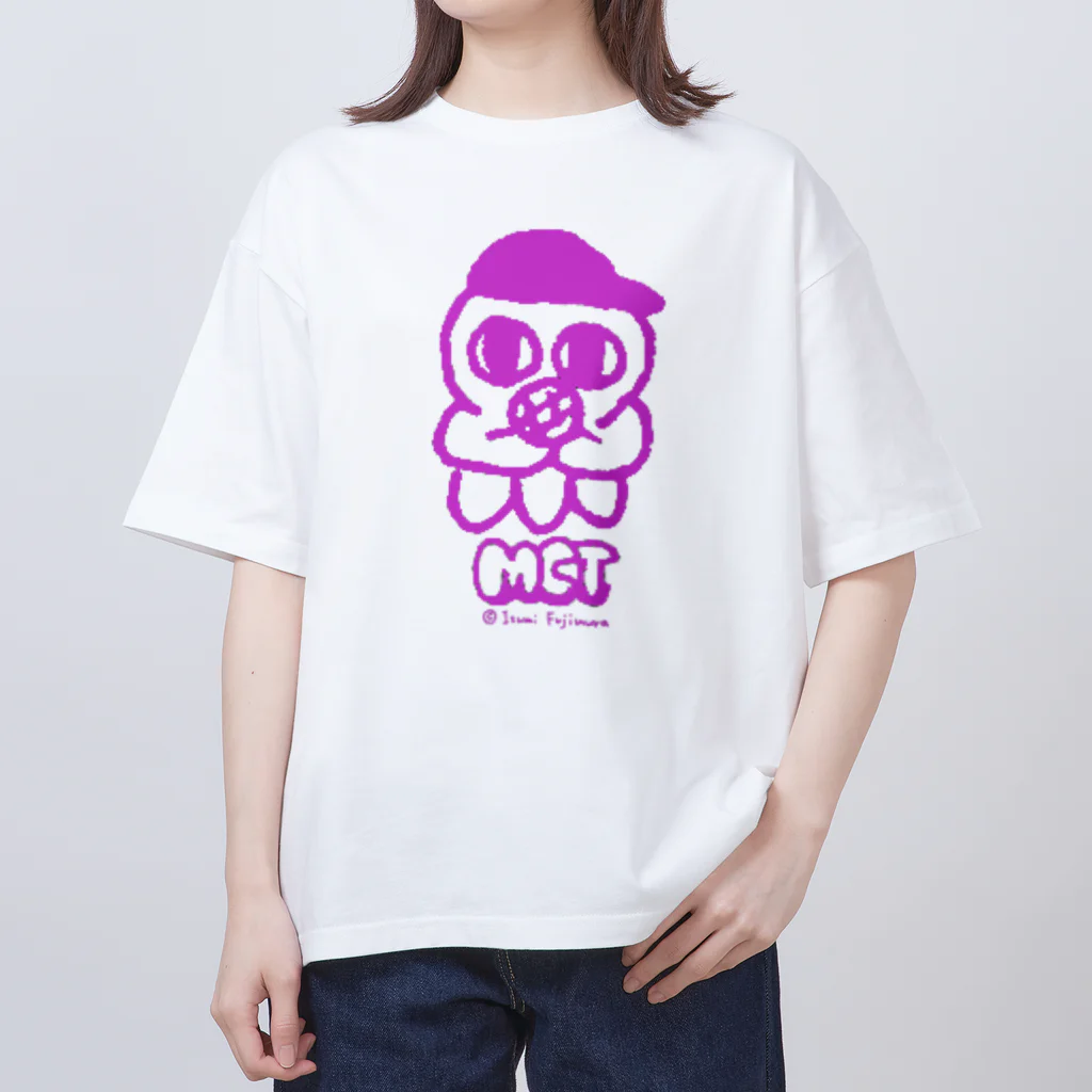 ですちゃ‼︎のラッパーたこちゃん オーバーサイズTシャツ