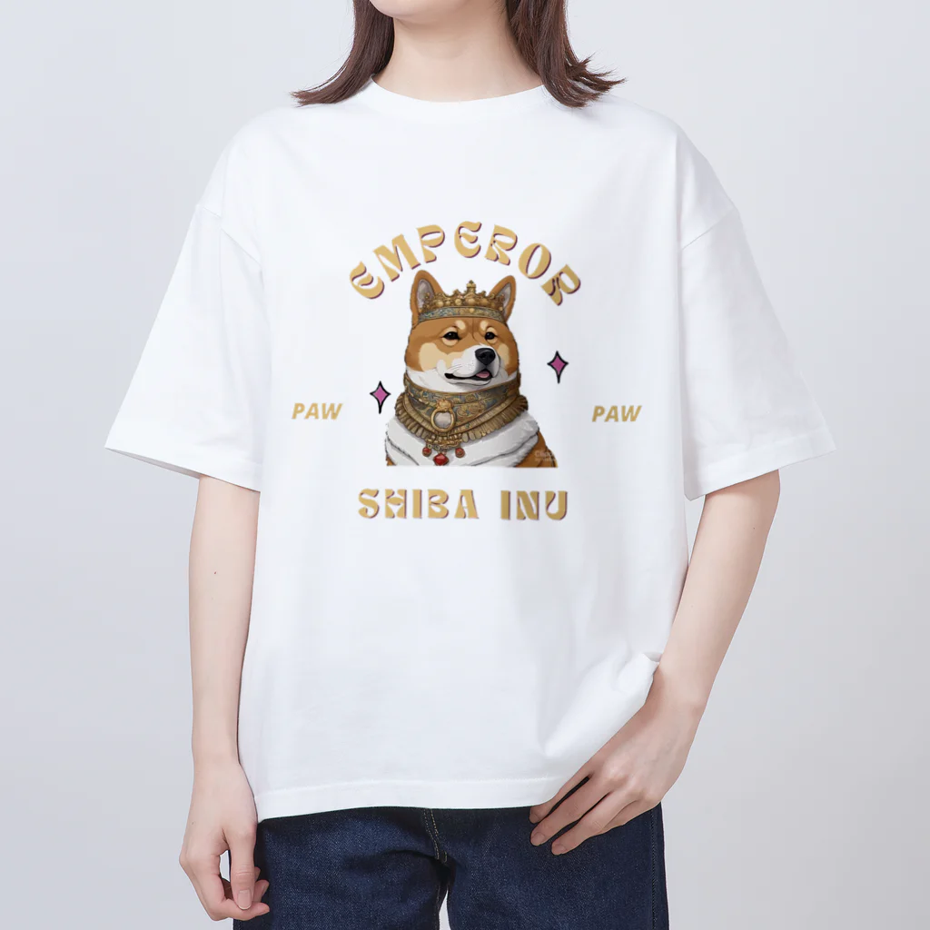 Shiba-Inu StudioのEmperor Shiba-Inu Oversized T-Shirt