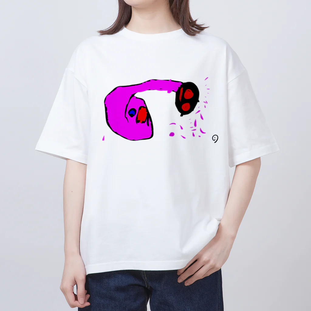 io shopの宇宙人 オーバーサイズTシャツ