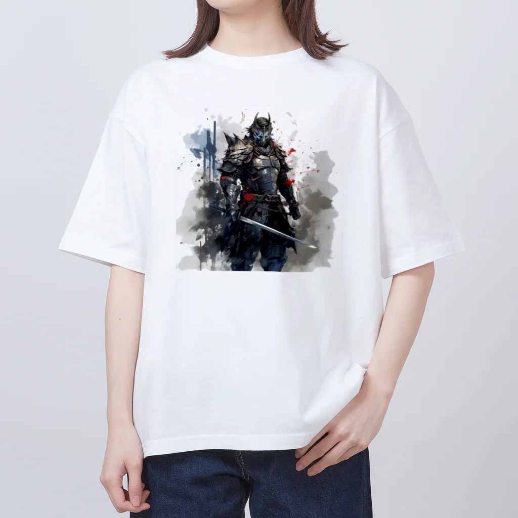 モア吉の西洋の武士 オーバーサイズTシャツ