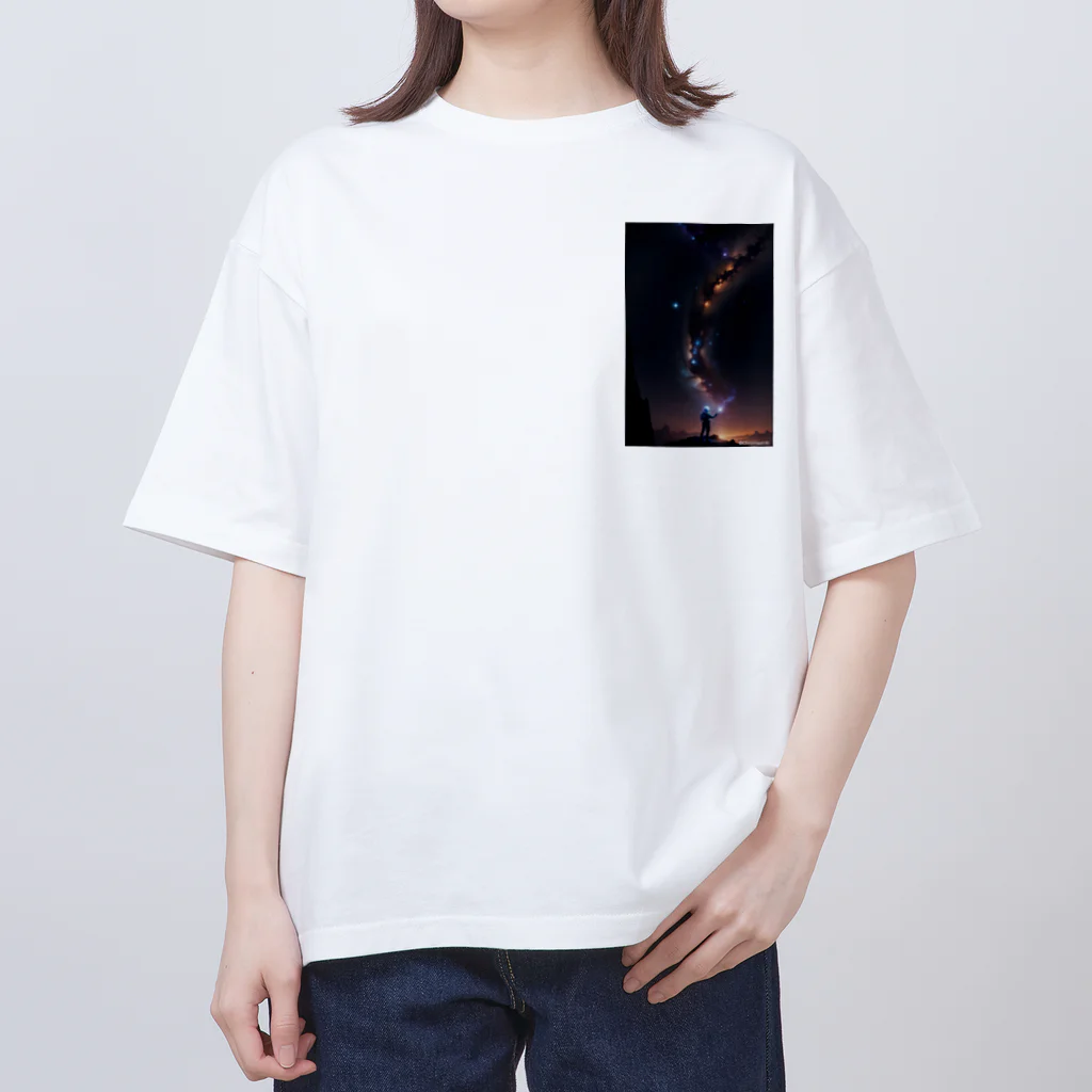 ChromastrAlのGalactic Gaze オーバーサイズTシャツ