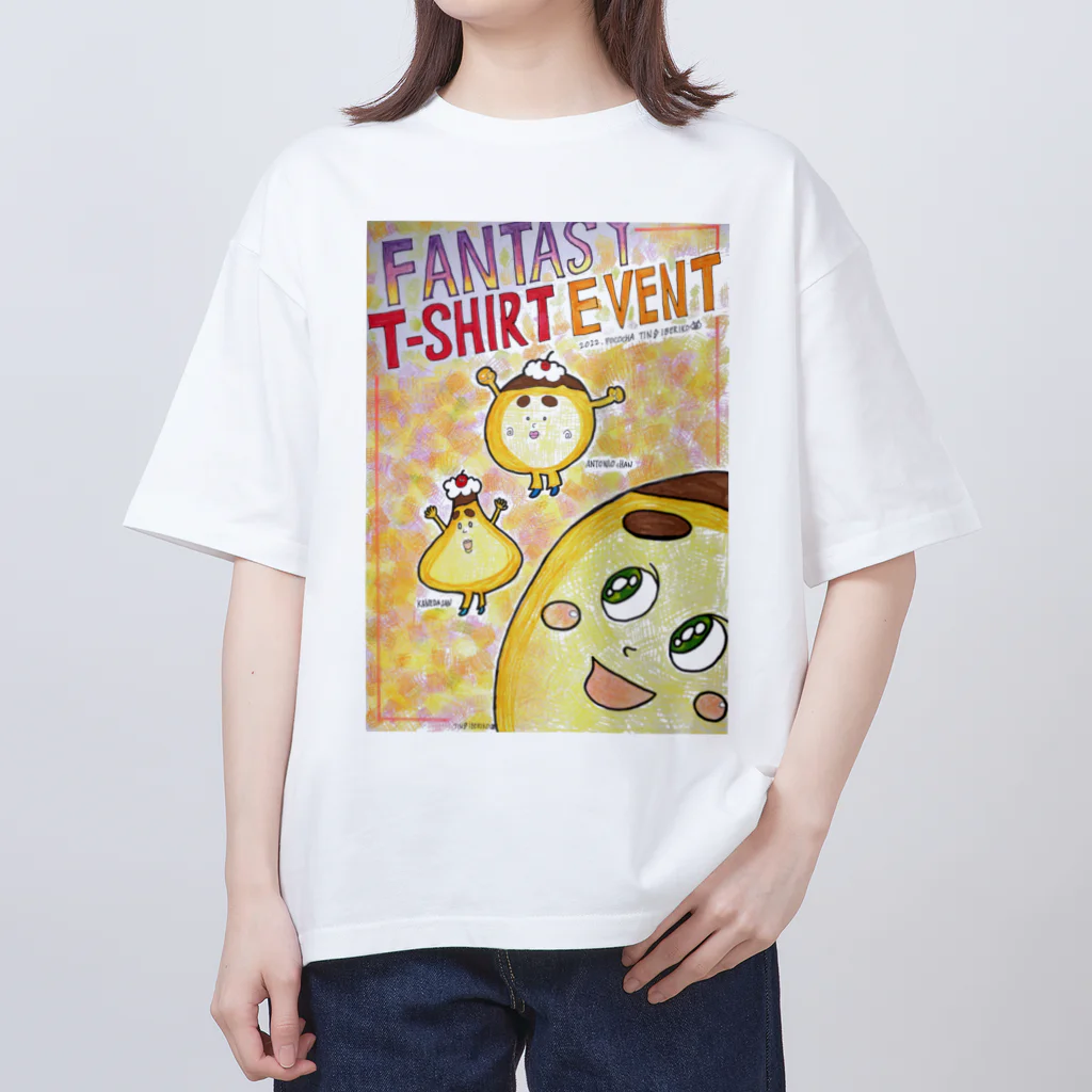 ティン⚡️イベリコのファンタジーTシャツイベント オーバーサイズTシャツ