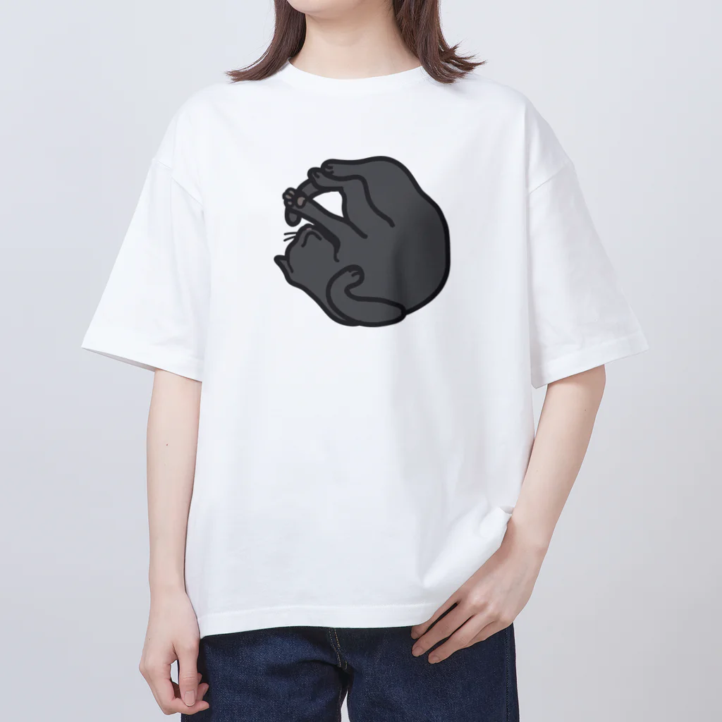 meriy designの［GUUSUKA］クロ Oversized T-Shirt