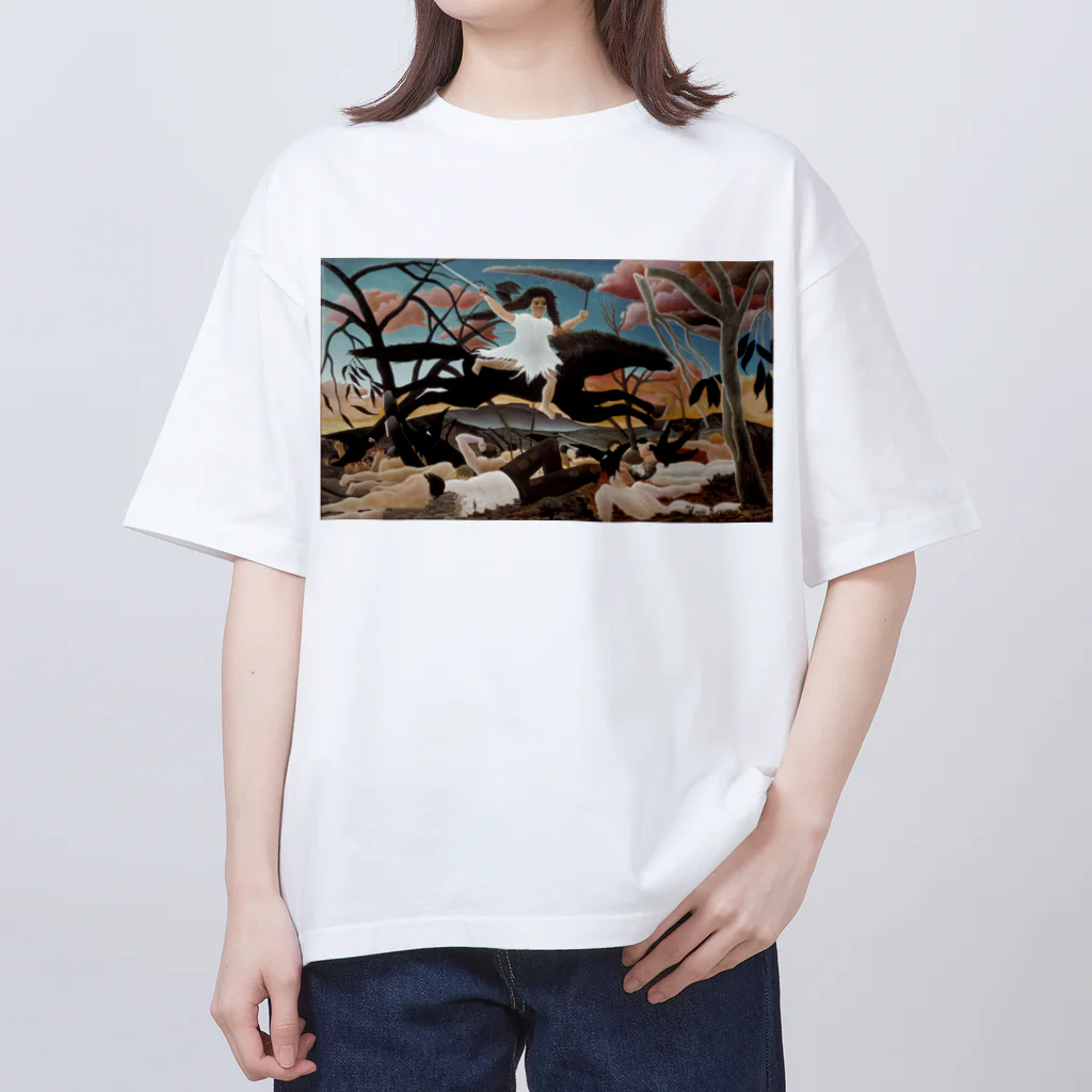 世界美術商店の戦争 / War オーバーサイズTシャツ