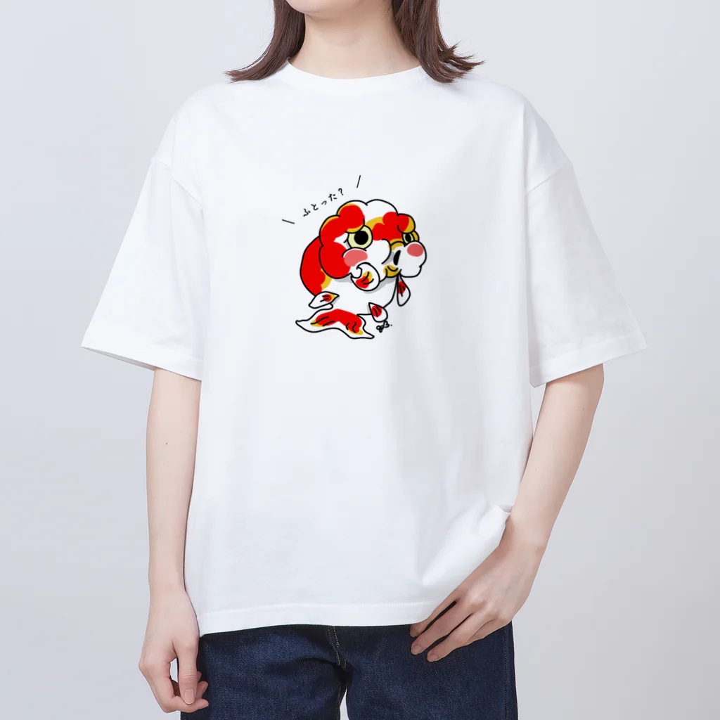 Ranchu_803のらんちゅう　ふとった？ Oversized T-Shirt