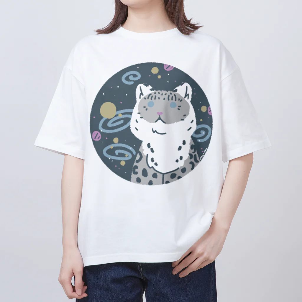 まりもの宇宙ユキヒョウ Oversized T-Shirt