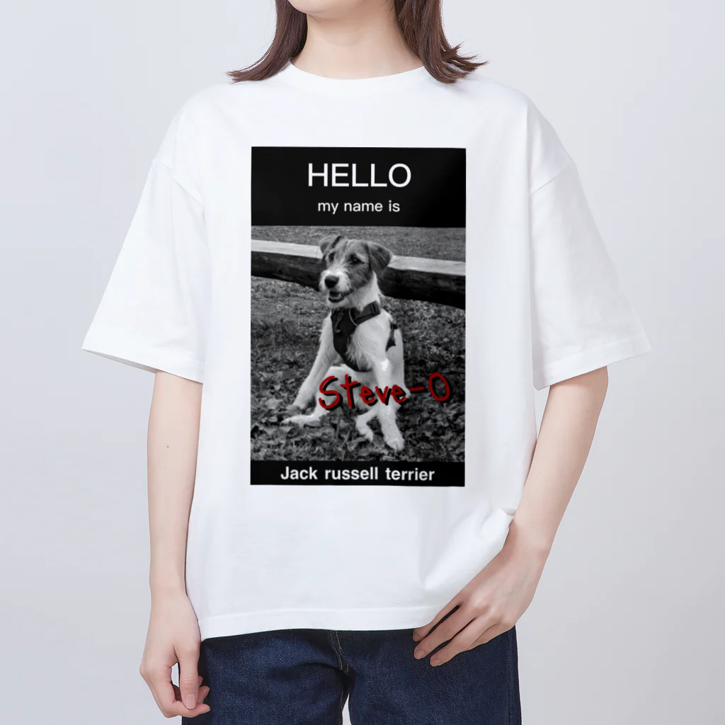 StekeyのMy name is Steve-O オーバーサイズTシャツ