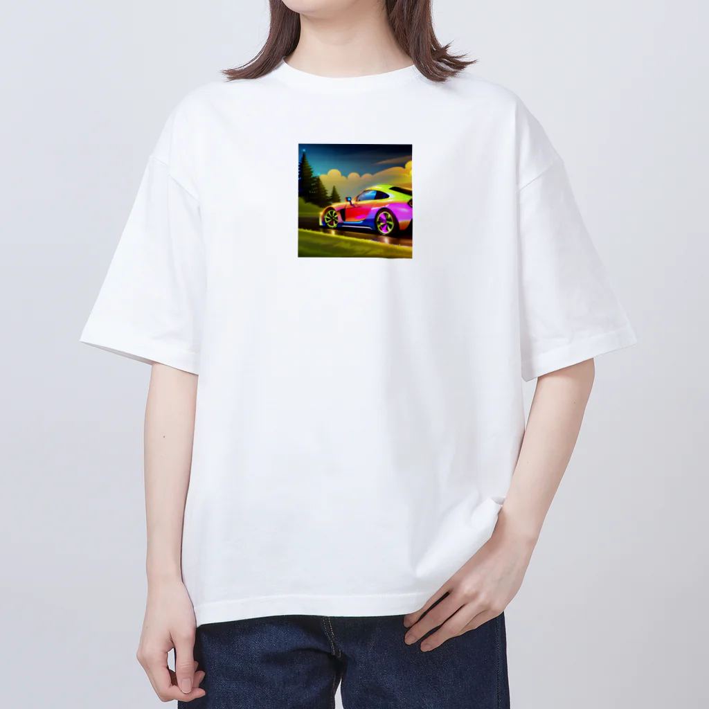 akihiro79800803のレ-シングカ➖ Oversized T-Shirt