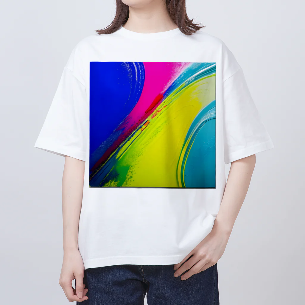 KARARのKARARfull (カラフル) オーバーサイズTシャツ