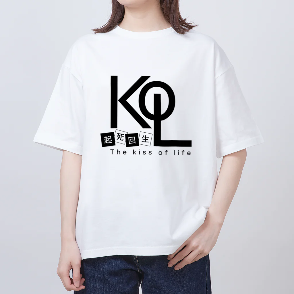 ArucaDesignのThe kiss of life ＜起死回生＞ オーバーサイズTシャツ