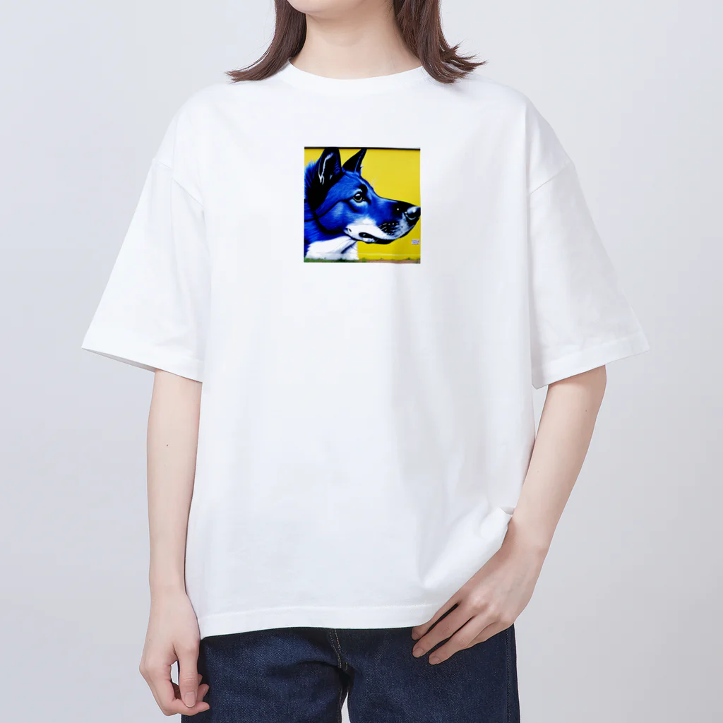 maoのグラフィティーアート オーバーサイズTシャツ