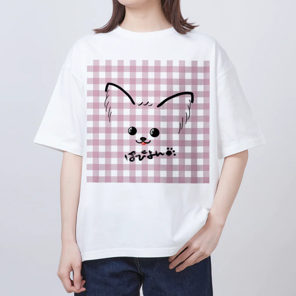 merongのぱぴよん♡ギンガム オーバーサイズTシャツ