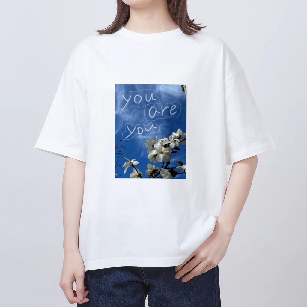 ココアミルクのそのままで、you are you Oversized T-Shirt