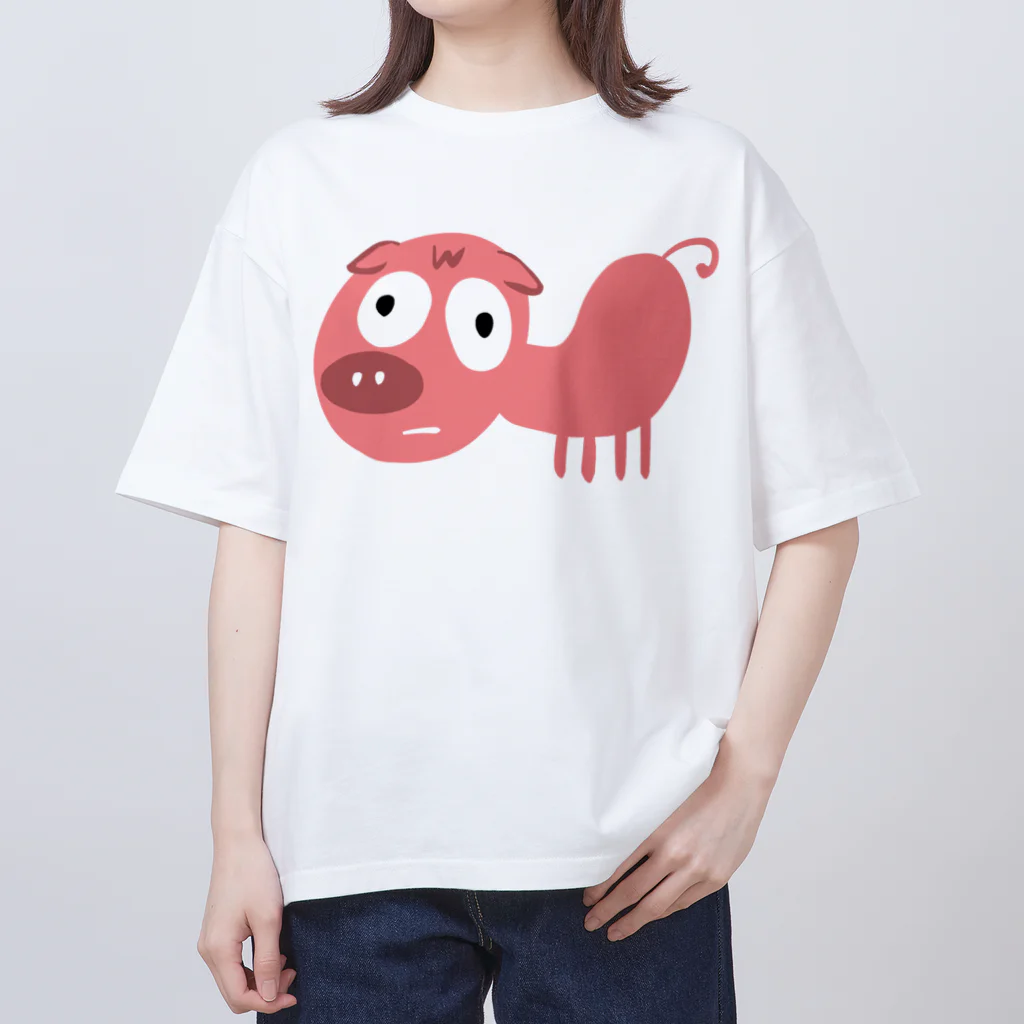 c-choiceのブタくん オーバーサイズTシャツ