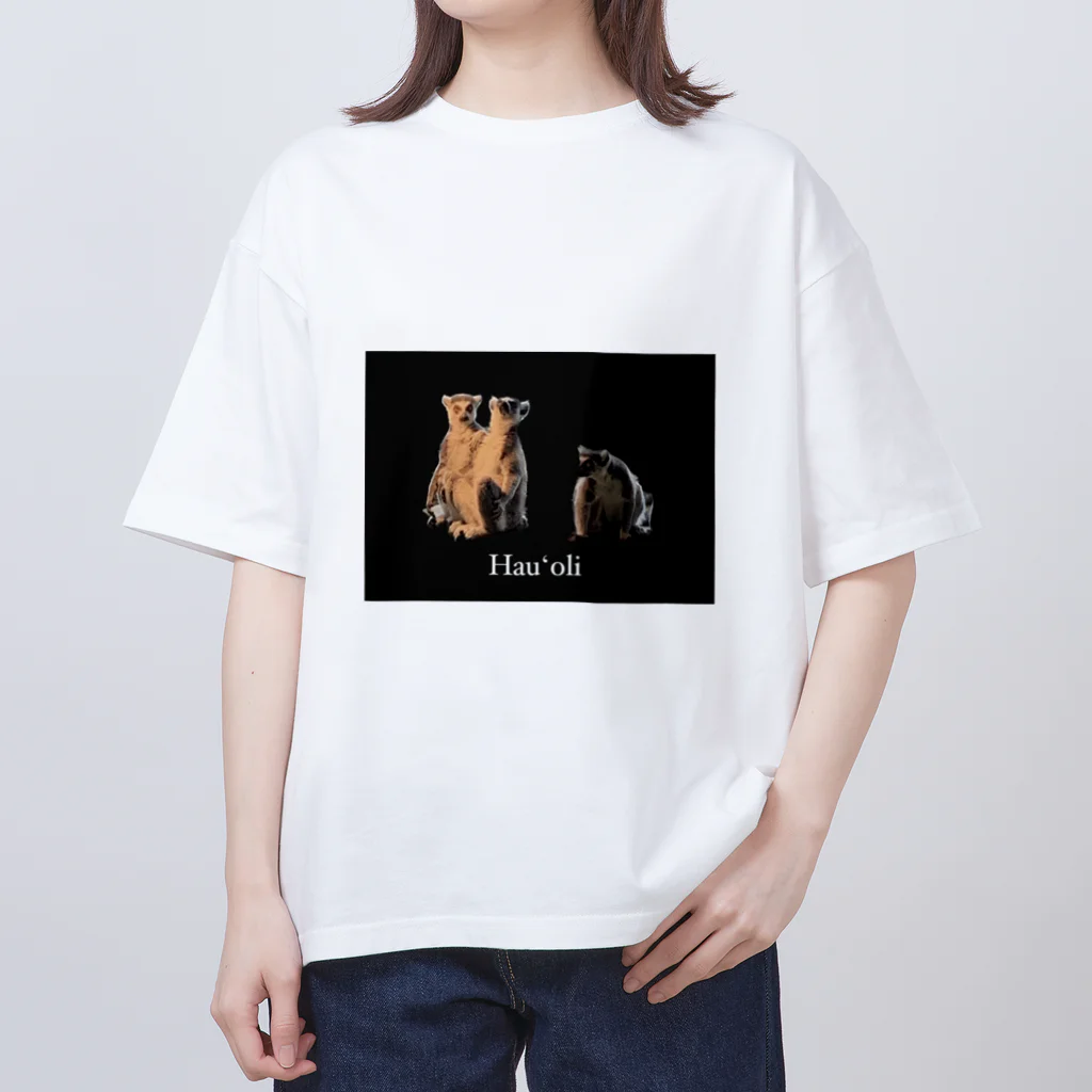 hphpの名前が不明なお猿さん オーバーサイズTシャツ