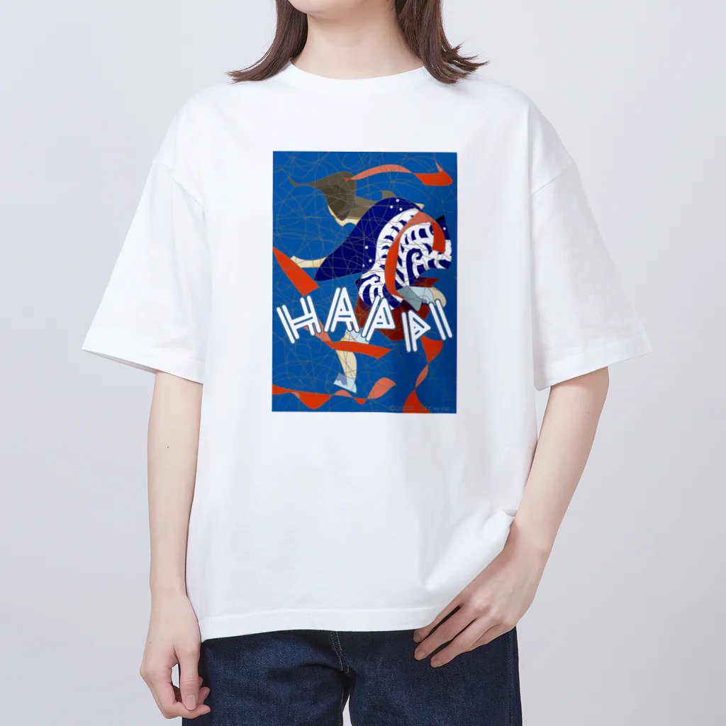 URANIWA の【４色】HAPPI　オーバーサイズＴシャツ オーバーサイズTシャツ