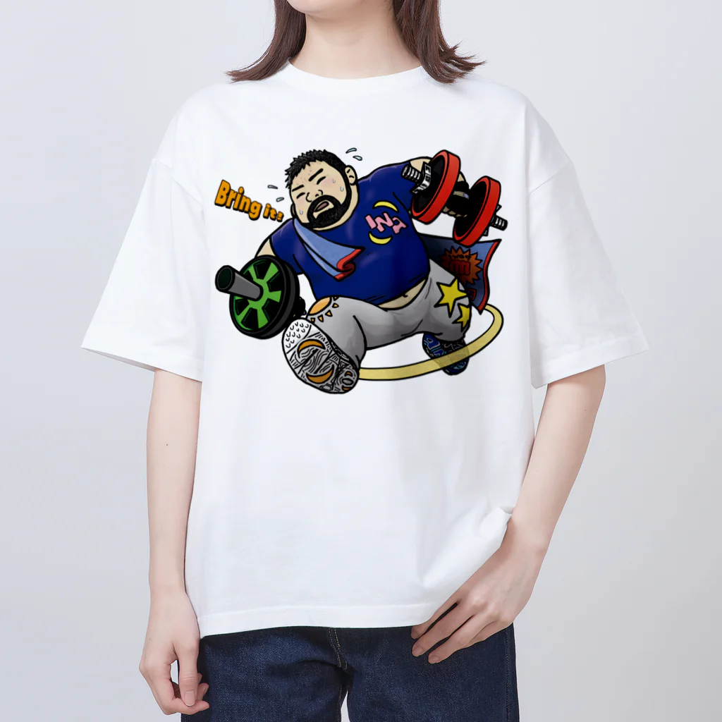 InaKamonのがんばるくん Oversized T-Shirt