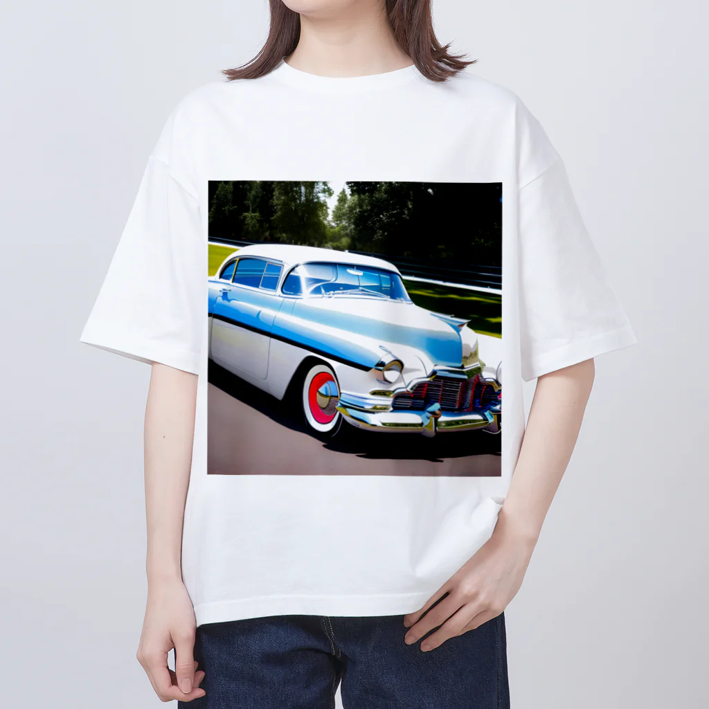 SnackPineのアメリカンクラシックカー Oversized T-Shirt