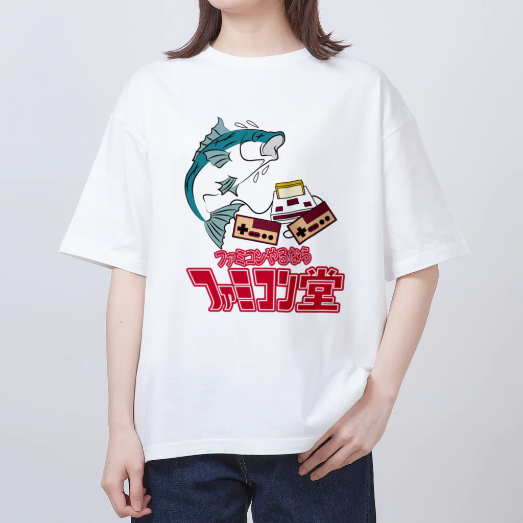 オサカナ店長（ファミコン堂）のファミコン堂　オサカナ店長 Oversized T-Shirt