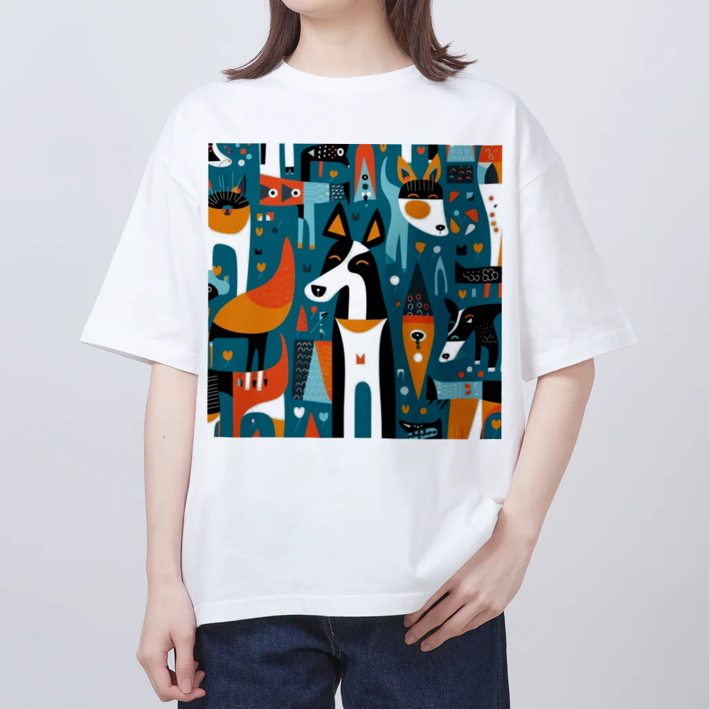 dogsdream8246のスマイルですね。 オーバーサイズTシャツ