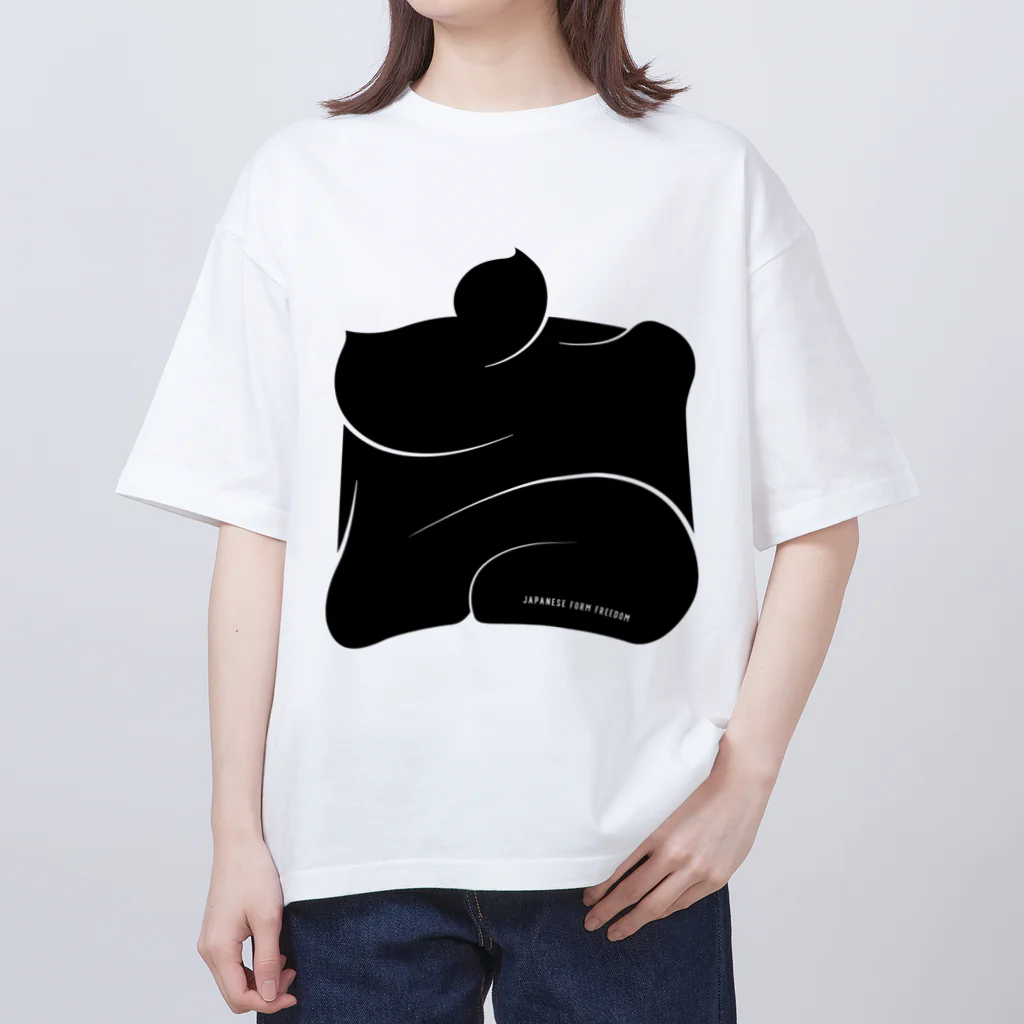 Freedom_MinecraftのJapanese form freedom [Black] Oversized T-Shirt